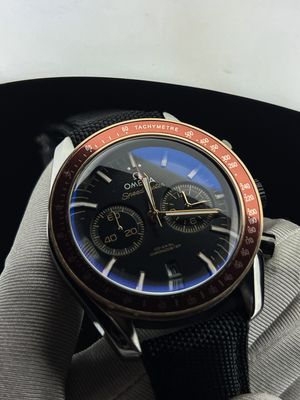 Omega Speedmaster Red Vejel Black Nato Belt Semi AAA Grade_img_1