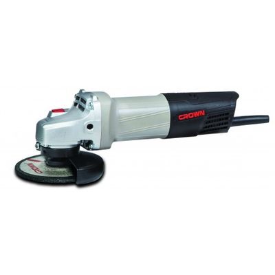 Crown 4" 650w Angle Grinder, Back switch, Speed : 11000 rpm, Model: CT13559_img_1