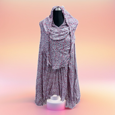 1-Part Khimer/Namajer Hijab With Nikab And Sleeve/Witout Sleeve_img_4