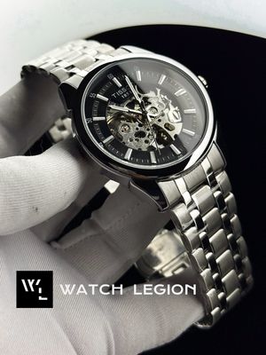 TISSOT AUTO CHAIN BLACK DIAL