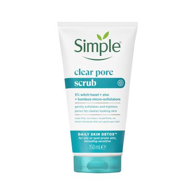 Simple Daily Skin Detox Clear Pore Scrub - 150ml_img_0
