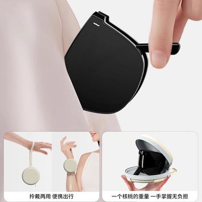 Folding Sunglasses Women's 2025 New High-end Sense Face Small Anti-ultraviolet Polarized Sunglasses for Driving_img_2