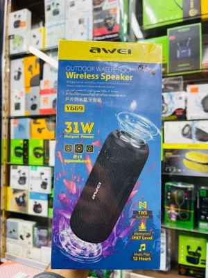 Awei Y669 Bluetooth Waterproof Outdoor Dual Speaker (31W)_img_0