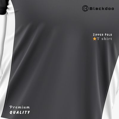 Premium Zipper Polo T-shirt - (ANTHER)_img_3