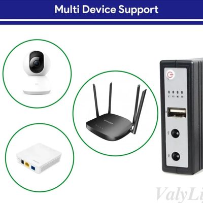 New Version WGP mini UPS 10400mAh – 5/9/12V – Black + GearUP 12V/3A Adapter_img_2