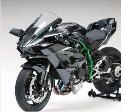 Maisto 1:12 KAWASAKI NINJA H2R Motorcycle Alloy Diecast Model Toy with Base Simulation Motorbike Collection Gift Toys 1/18 Scale_img_1