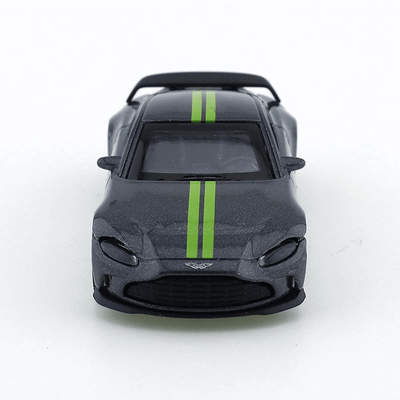TSC 1:64 Aston Martin V12 Vantage Diecast Model Car - II Grey/Green_img_1