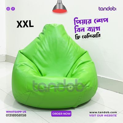 XXL Bean Bag Chair - Light Green Color_img_0
