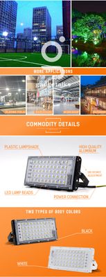 RGB LED Flood Light- Remote Controlled IP66 Waterproof Landscape & Outdoor Lighting (50W, AC220V)_img_2