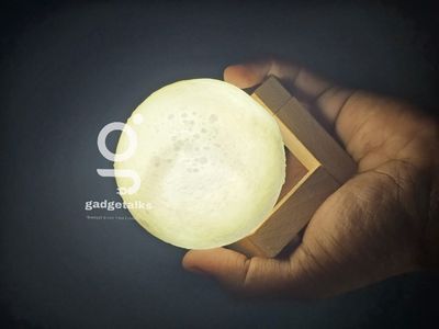 Rechargeable 3D Moon Lamp With Remote -18 CM_img_2