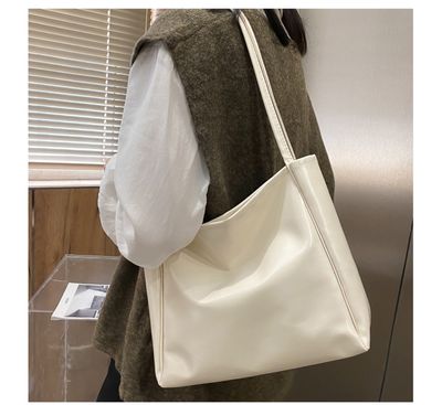 "Autumn Bag Women's 2020 New Trendy Western Style Tote Bag Simple Elegant..."_img_4