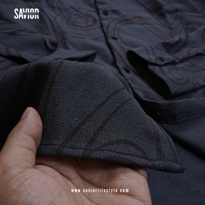 Night Spril - Dobby Fabric Full Sleeve Shirt_img_3