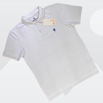 Red Tape Men's White Polo T-shirt_img_1