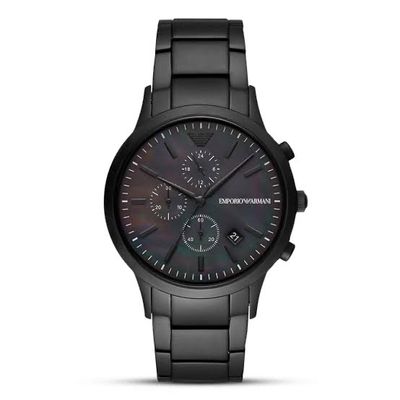 EMPORIO ARMANI CHRONOGRAPH QUARTZ BLACK DIAL MEN'S WATCH AR11275_img_0