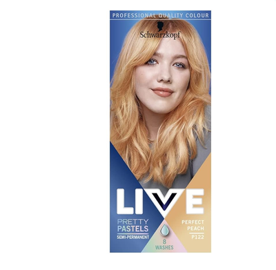 Schwarzkopf Live Hair Colour Pretty Pastels - Perfect Peach P122_img_0