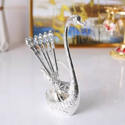 Swan spoon stand holder set_img_2