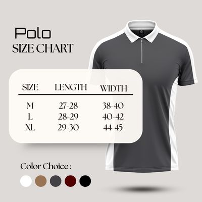 Premium Zipper Polo T-shirt - (ANTHER)_img_4
