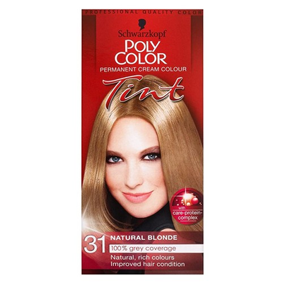 Schwarzkopf Poly Color Permanent Cream Colour Tint - 31 Natural Blonde_img_0