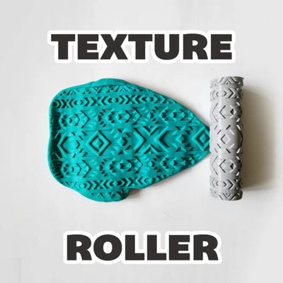 Aztec Pattern Texture Roller for Clay_img_0