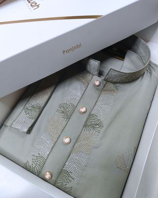 Pastel Dusk Embroidery Panjabi_img_0