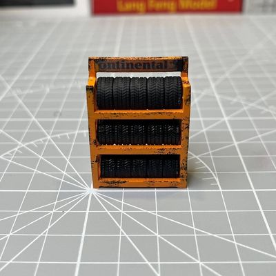 1:64 Michelin/Continental Tire Rack_img_2