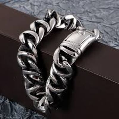 stainless steel bracelet cross-border new accessories wholesale European and American personality retro lace totem men's bracelet fashion_img_3