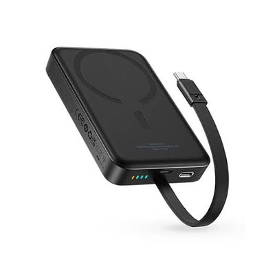 Baseus 30W 10000mAh Magnetic Mini Wireless Power Bank With Built-In Type-C Cable_img_0