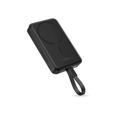 Baseus 30W 10000mAh Magnetic Mini Wireless Power Bank With Built-In Type-C Cable_img_1