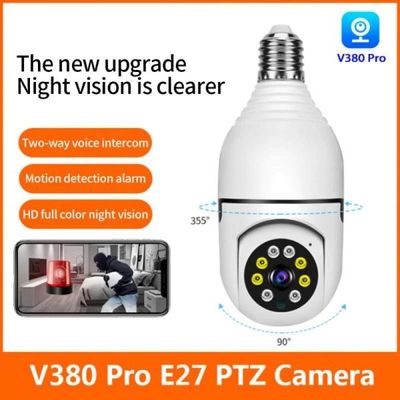 V380 PRO E27 360 Degree 1080P Wireless Home Security IP Camera_img_0