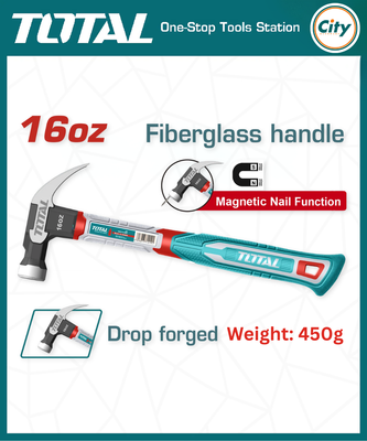 1 পাউন্ড ইননোভেটেড ক্লো হ্যামার ম্যাগনেটিক নেইল ফাঙ্কশন সহ হাতুড়ি THCH61016_img_0