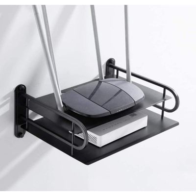 Wall Mounted WiFi Router and Onu Stand Metal Router Stand_img_1