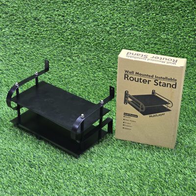 Wall Mounted WiFi Router and Onu Stand Metal Router Stand_img_2