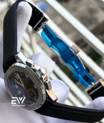 PATEK AQUANAUT BLACK DIAL SILVER CASE_img_3