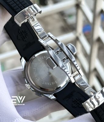 PATEK AQUANAUT CHOCOLATE DIAL SILVER CASE_img_1
