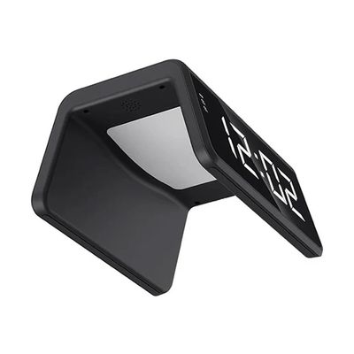 Havit W320 15W Black Wireless Charger with Alarm Clock & Ambient Light_img_2