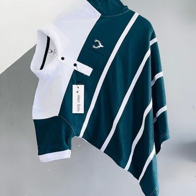 🧥 Trendy All-Over Printed Polo T-Shirt for Men_img_0