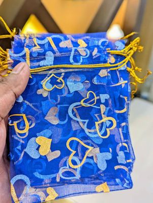 13x18cm ( 5x7 inc ) Big Size Organza Pouch Mesh Bag , Gift Net Bag_img_2