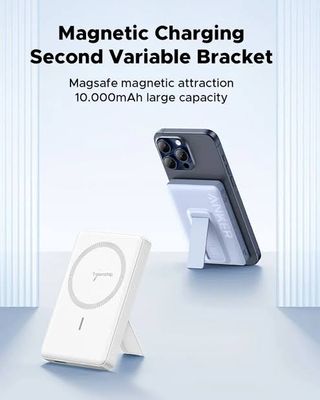 Anker A1652 Magnetic Wireless Charging 10000mAh Magsafe Powerbank with USB-C Cable_img_2