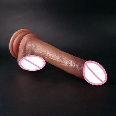 Dildo Soft Realistic Penis Small Butt Plug Suction Cup Double Layer Silicone Anal Sex Toys For Woman Masturbator Adults 18+ Shop_img_5
