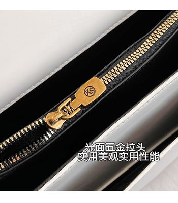 High-end Women's Bag 2024 New This Year's Popular French Chain Shoulder Bag Internet Celebrant Crossbody Bag Small Square Bag_img_3