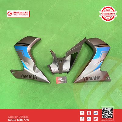 Engine Guard for Yamaha FZS V2 (Grey Color) bike._img_0