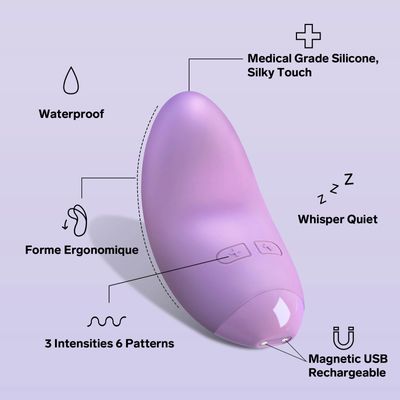 Mini Panties Dildo Vibrator Tongue-Shaped Female Cliterous Toy Portable Clitoris Stimulation Love Egg Adult Sex Toys for Couples_img_2