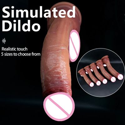 Soft Realistic Thick Dildo Gay Sex Toy for Women Suction Cup Big Dick Anal Plug Vaginal Masturbators Silicone Penis_img_7