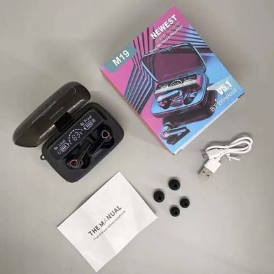 M19 TWS Wireless Bluetooth 5.1 Earbuds - Featuring Touch Control, HD Mirror, and the Latest Updates for Enhanced Performance_img_2