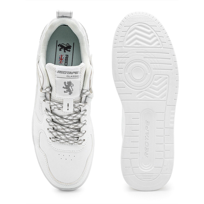 RedTape PU Casual Sneaker For Men - White_img_2