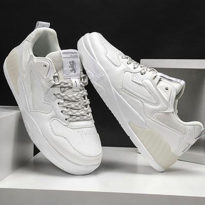 RedTape PU Casual Sneaker For Men - White_img_3