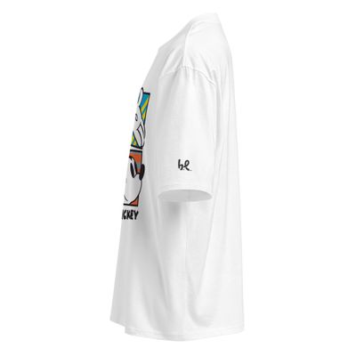 Micky 1 - Drop Shoulder Tee - White_img_1