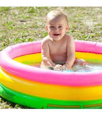 Intex Sunset Glow Baby Pool (34in x 10 in)_img_1