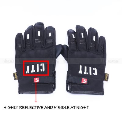 High Quality Full Finger Screen Touch SUOMY Hand Gloves For Biker. Neon color_img_2