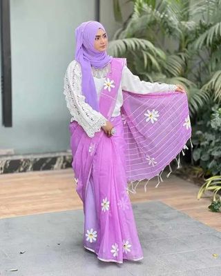 🌸 "Falguni Lilac" – Nadiza ফাগুন স্পেশাল শাড়ি 🌸_img_3